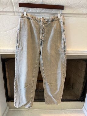 Free People Osaka Mid-Rise Barrel